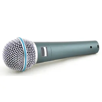 Parima Kvaliteediga Versioon Super-cardioid Live Vokaal Dünaamiline Karaoke BEETA Juhtmega Mikrofon Podcast 58A Microfone Voiceover Mike Mic 160409