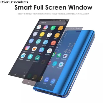 Peegel Vaadata Smart Flip Case For Xiaomi Mi A3 Lite Xaiomi m i miA3 3 A3Lite Luksus algse Magnetvälja fundas kohta 360 Telefoni Kate
