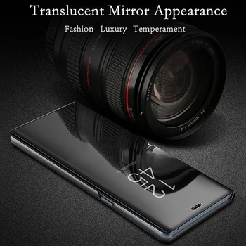 Peegel Vaadata Smart Flip Case for LG K50S LGK50S K50 S 50S LM-X540 Etui Luksus Algse Magnetvälja Fundas kohta Nahast 360 Telefoni Kate 63558
