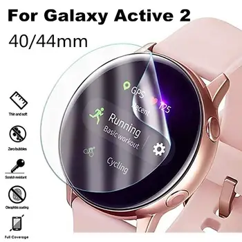 Pehme Ekraani Kaitsekile Samsung Galaxy Vaadata Aktiivne 2 Anti-scratch TPÜ Hüdrogeeli Film 40mm 44mm Active2 Smartwatch Tarvikud
