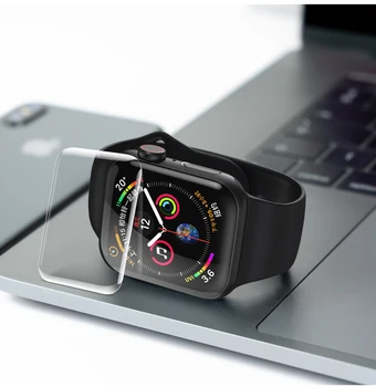 Pehme Kile Apple vaadata ekraani kaitsekile 44mm 40mm 42mm 38mm Täieliku Katvuse kaitsekile apple watch seeria 6 5 4 3 se (Mitte Klaasist)