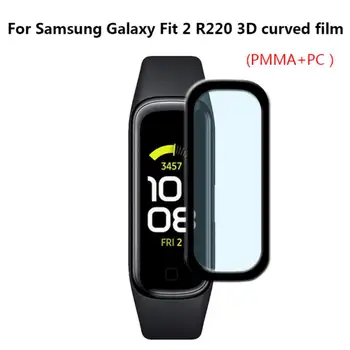 Pehme TPU Selge Smartband kaitsekile Samsung Galaxy Fit 2 SM-R220 Smart Käepaela Fit2 R220 Screen Protector Kate
