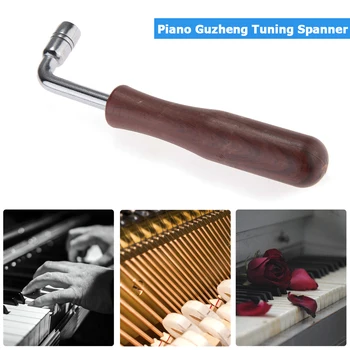 Pin-Wrench-Tuuner Mutrivõtmete Remont Vahend Puidust Käepide Piano Tuning Haamer Nippi String Kerge Kaasaskantav Muusika Element