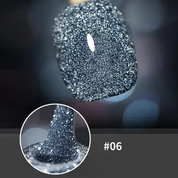 Plahvatus Diamond Küünte Liimi Super Flash-Läikiv Purustatud Kristall Küünelakk Liimi Säravad Litrid Glitter Küüne Valgusravi Geel TSLM2