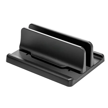Plastikust Vertikaalne Laptop Stand Omanik Reguleeritav Töölaua Sülearvuti Dock Ruumisäästlik 3 In 1