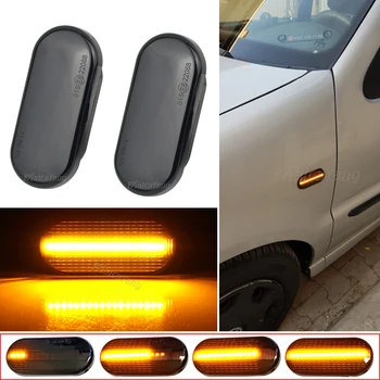 Pool Sm-i Valgus Lambi Dünaamiline LED suunatuli Vilgub Indikaator Blinker Eest SEAT Ibiza 6L Cordoba Skoda Octavia Ford C-Max