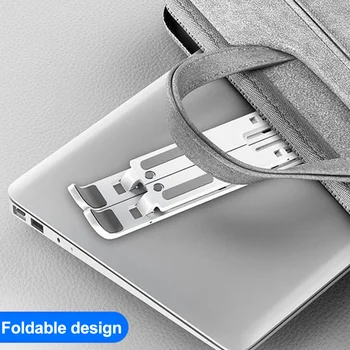 Portable Laptop Stand Reguleeritav 10 Käik Kõrgus ABS For Macbook Kokkupandav Toetuse Baasi Lauaarvuti Seista Omanik Sulg