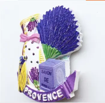 Prantsusmaa Provence ' i külmkapimagneteid 3D Maastiku Külmkapi Magnet Kleebis Kodu Kaunistamiseks Reisi-Suveniire