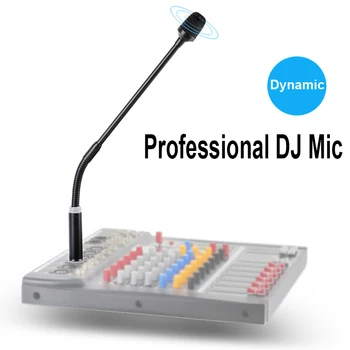 Professionaalne Dünaamiline DJ Mikrofon Mikser Pühendatud Plaadi Karjumine Microfone KTV Baar Gooseneck DJ Mic 176756