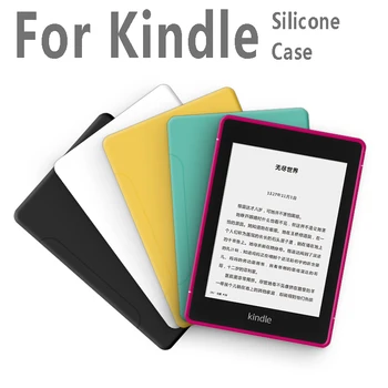Protective Case for Kindle Reisi Paperwhite 4 Silikoonist Kate Kindle Oasis Lugeja Pad Põrutuskindel Anti-sügisel Teenetemärgi Puhul 124893