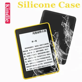 Protective Case for Kindle Reisi Paperwhite 4 Silikoonist Kate Kindle Oasis Lugeja Pad Põrutuskindel Anti-sügisel Teenetemärgi Puhul