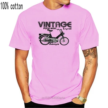 Puch maxi inspireeritud vintage mootorratta classic bike särk tshirt(1)