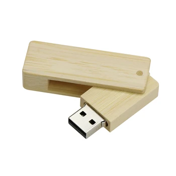 Puidust USB Flash Drive 64GB Pen Drive 8GB 16GB, 32GB 128GB 256GB Pendrive Puidust Ristküliku Pööratav U Disk Memoria USB Stick