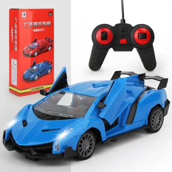 Puldiga Auto Mudel Auto, Laste Mänguasjad Poistele Laste Sünnipäeva Kingitused Robotid Sport Sõiduki Laadimine Võib Avada Ukse