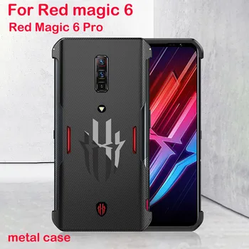 Punase Magic 6 6 Pro Metal Puhul raam Alumiiniumist Kate soojushajutamise Punane Magic6 6 PRO telefon Juhtudel RedMagic 6