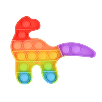 Push, Pop See Fidget Reliver Stressi Mänguasjad Rainbow Bubble Antistress Täiskasvanud Lastele Meele Pigistada Mänguasi Popit Mänguasja Kast
