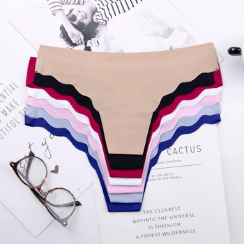 Puuvillased Naiste Seksikas Rihmad G-string Underwear Aluspüksid, Püksikud naiste T-back, 1tk/Palju ac129