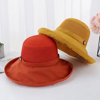 Päike Müts Laia Ääreni UV Kaitse Naha Sõbralikud Naised Kopp Mütsid igapäevaelu
