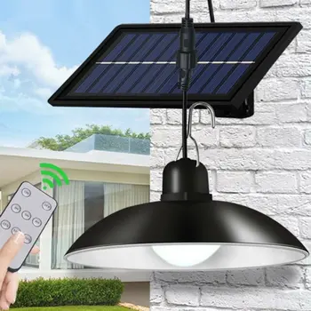 Päikese Ripats Lamp Outdoor/Indoor 3M Kaabel Solar Powered Rippuvad Heita Tuled Kaugjuhtimispult Heidab Meetrit Aed