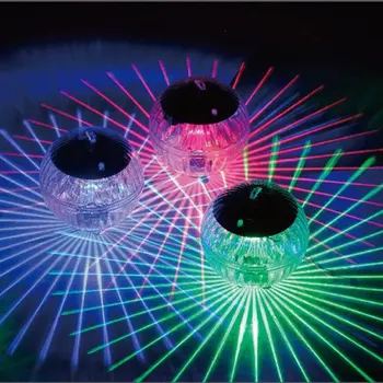 Päikese Ujuva Bassein Tuled Veealuse Palli Lamp RGB Värvi muuta LED-Palli Tuled IP65 Veekindel Tiik Valguse Aed Hoovis