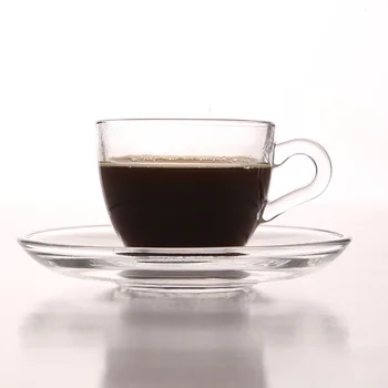 Põhja-Euroopas kuumakindel Klaas Kohvi Tassi Alustassid Türgi Lõhnav tee Must Tee Tass Sobiks Copos Leibkonna Kohvi Teacup Copo