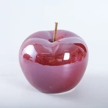 Põhjamaade Kaasaegne Minimalistlik Keraamiline Apple Teenetemärgi Elutuba Teenetemärgi Kodus Kingitus Puu Kaunistamiseks