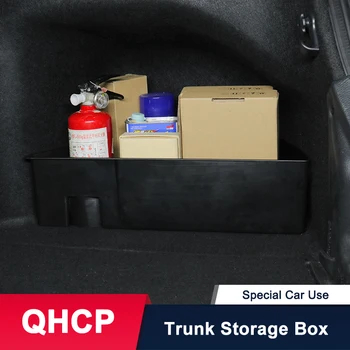 QHCP Auto Pagasiruumi Storage Box Konteiner Korraldada Suure Mahutavusega Paigutamine Koristustööde Plastikust Vasakule-Paremale Küljele, Must Toyota Camry 2018