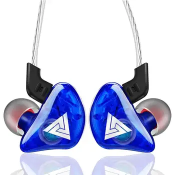 QKZ-AK5 Kaasaskantav Raske Bass In-Ear Juhtmega Kõrvaklapid Sport Kõrvaklapid koos Mikrofoniga