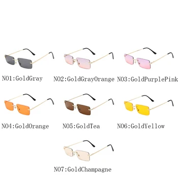 RBROVO Rimless Retro Päikeseprillid Naistele 2021 Luksus Prillid Naiste/Meeste Vintage päikeseprillid Naistele Peegel Oculos De Sol Feminino