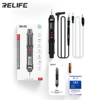 RELIFE 3 IN 1 DT-01-Smart Pen Tüüpi Mini Digitaalne Multimeeter Mitte-Võtke Tester Mobiiltelefoni Emaplaadi Remont Isiklik DIY 93453