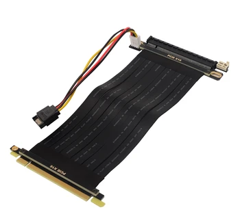RTX 3060 PCIe 3.0 16x Graafika Kaardi Ärkaja pikendusjuhe koos SATA 4Pin Power Serveri Emaplaadi Ethereum Kaevandamine BTC Kaevur