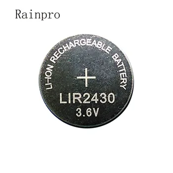 Rainpro 2TK/LOT LIR2430 2430 Laetav liitium aku 3,6 V nupp aku 169749