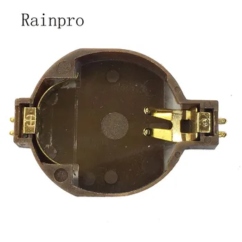 Rainpro 5TK/PALJU BS-10 CR2032 3V Keskkond-sõbralik horisontaalne patch gold-plated nupp aku hoidiku
