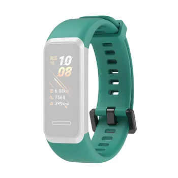 Randme Bänd Huawei 4 Smart Watch Käevõru Pehme Sport Silikoonist Rihm Asendamine Reguleeritav Sport Rihm