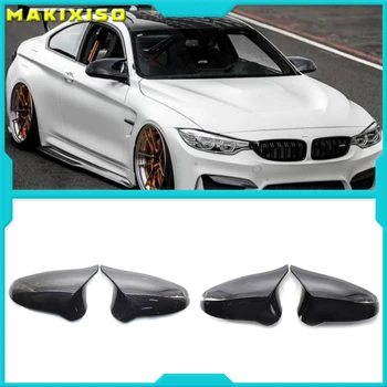 Rearview Mirror Katted, BMW F80 M3 F82 F83 M4-2018 ABS süsinikkiust Läikiv Must