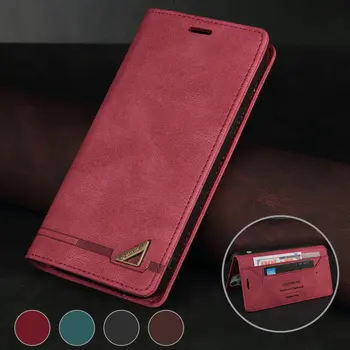 Redmdi 9 T Võimsus Flip Case Nahast 360 Kaitsta RFID Blokeerimine Raamat Kest Xiaomi Redmi 9T Juhul Punane Mi T9 Redmi9 T Rahakott Kate