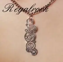 Regalrock Gallifreyan Ehted Ripats Kaelakee ,Witchy Gooti,CRESCENT GOTH PAGAN GOOTI WITCHY WICCA 115607