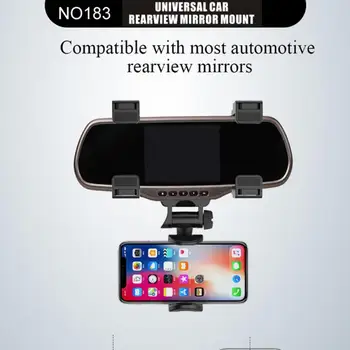 Reguleeritav Auto Hoidikut Rearview Mirror Mount 360 Kraadi Mount Cell Phone Omanik Sulg Tähistab Smart Telefoni GPS