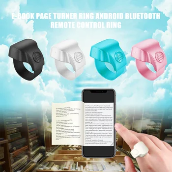 Reguleeritav Multifunktsionaalne Kantavad Seadmed Smart Sõrme Sõrmus Telefoni Bluetooth-Rõngas puldiga E-book Page Turner Ringi