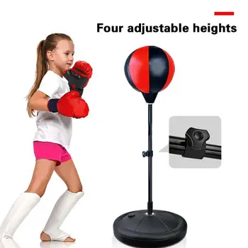 Reguleeritav Vertikaalne poks palli Fitness-Poks Punch Lapsed Kott Pirni Kiirus Kott Poks Lõdvestunud Mulgustamiseks Palli Kiirus E3K6 160714
