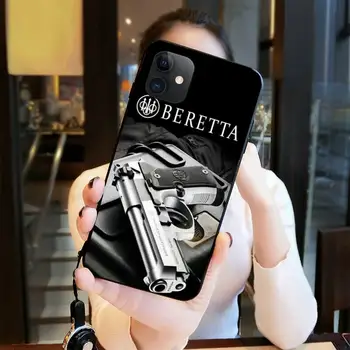 Relv Brändi Berettas Telefon Juhtudel iphone 12 11 Pro Max Mini XS Max 8 7 6 6S Pluss X 5S SE 2020 XR Kate