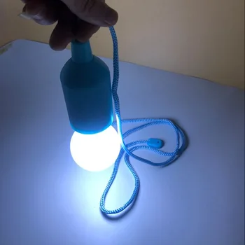 Retro Pull-Köis LED Rippus Lamp Akuga Kerge Telkimine LED Stringligts