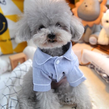 Riba Dog Pajamas Pet Clothes For Small Dog Puppies Animal Girl Boy Pet Lover Shirt Cat Costumes XS XL Summer Shirt Bichon Pugs