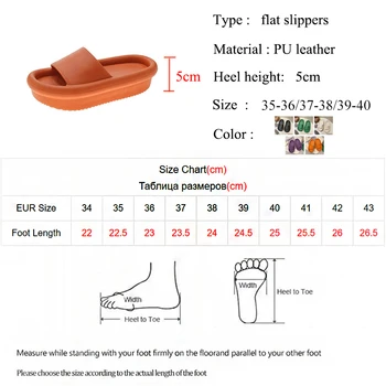 Rimocy Naiste Paksenema Pehme Ainus Suve Sussid 2021 (Solid Color Siseruumides Väljas Slaidid Naine Mugav Korter Platvorm Sandaalid