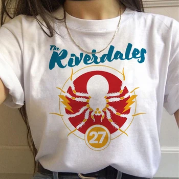 Riverdale Southside Madu riided t-särk naiste harajuku 2020 valge t-särk esteetiline t-särgi suvel top ulzzang