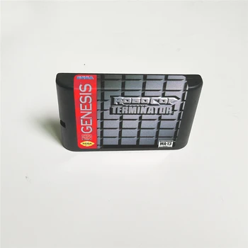 Robocop Vs Terminaator - USA Kaas Koos Retail Box 16 Bit MD Mäng Kaardi jaoks Sega Megadrive Genesis Video Mängu Konsool