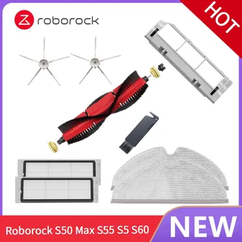 Roborock accessory kit, pestav filter, pintsel, MOPA jaoks roborock S50 s51 S55 S6 S5 Max ja Xiaomi 11 S ja Xiaowa 193171