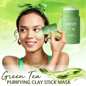 Rohelise Tee Mask Kinni Puhastus Nägu Puhastada Muda Mask Valgendamine Niisutav Puhastav Näo Maskid Saviga Kinni Oil Control Naha Hooldus