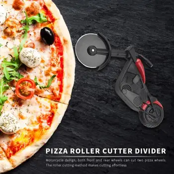 Roostevabast Terasest Pizza Lõikur Mootorratta Ühe Ratta Katkesta Vahendid Pizza Chopper Slicer Köök Vidinat Majapidamises Kook Lõikur Nuga