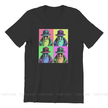 Rorschach Hip-Hop TShirt Andy Warhol Visuaalne Pop Art Kunstnik Vabaaja Pluss Suurus T-Särk Suvel T-särk Täiskasvanud